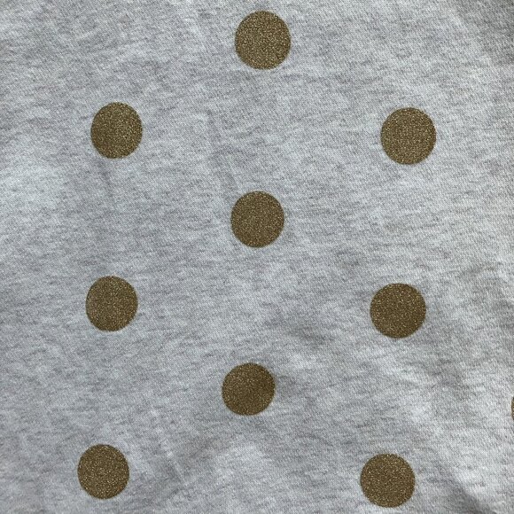Baby Gap Hoodie Sweater 3T | GUC Cream Gold Polka Dot Pullover - Picture 11 of 16